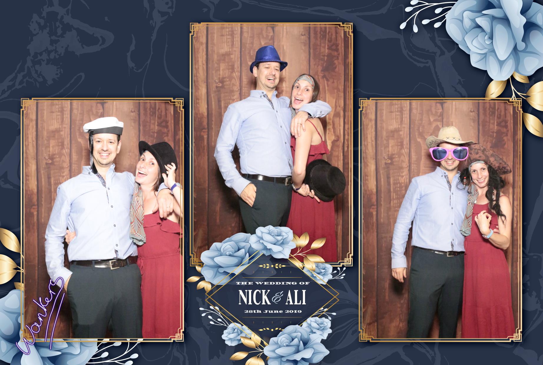Nick & Ali's Wedding | View more photos from the event at gallery.myphotoboothexperience.co.uk/u/MyPhotoBoothExperienceLtd/Nick-Alis-Wedding